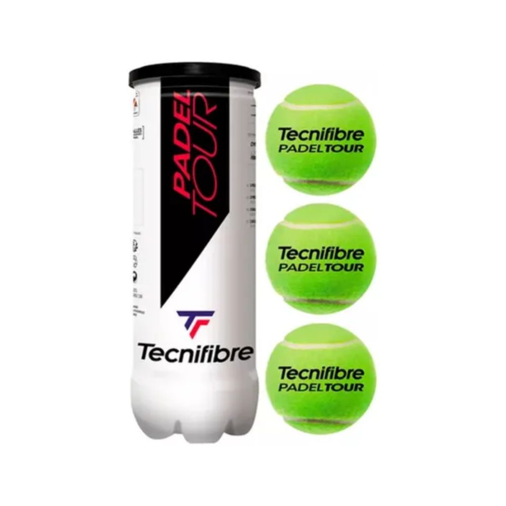 TARRO BOLAS TECNIFIBRE PADEL TOUR X3