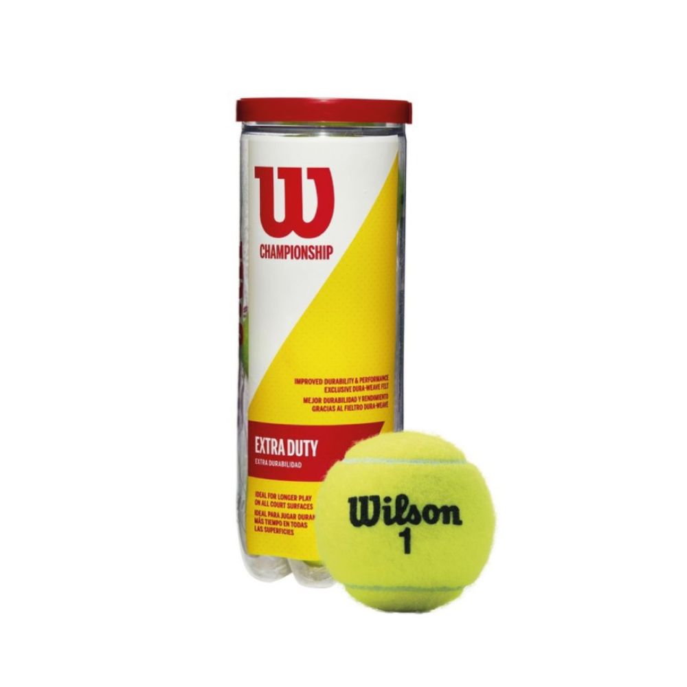 TARRO BOLAS  WILSON TAPA ROJA X3