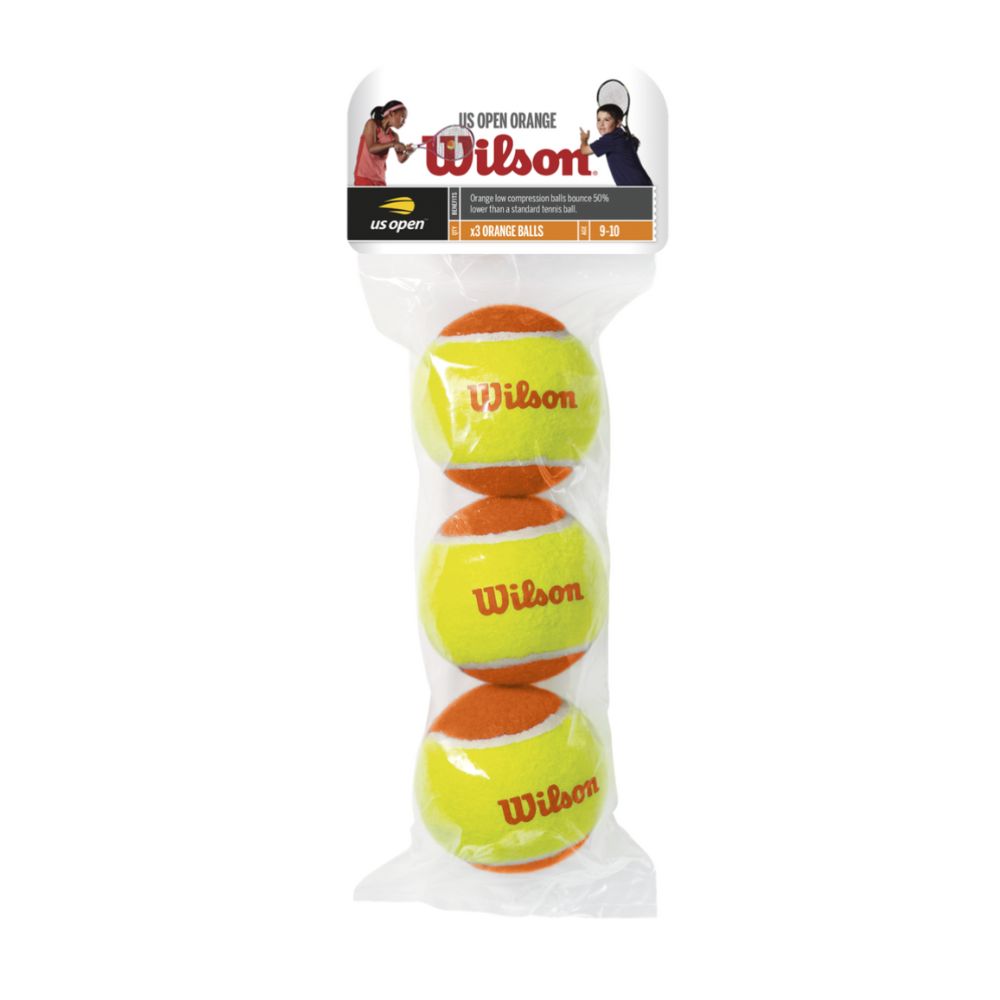 PAQUETE WILSON BOLA NARANJA X3